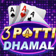 Teenpattidhamal logo