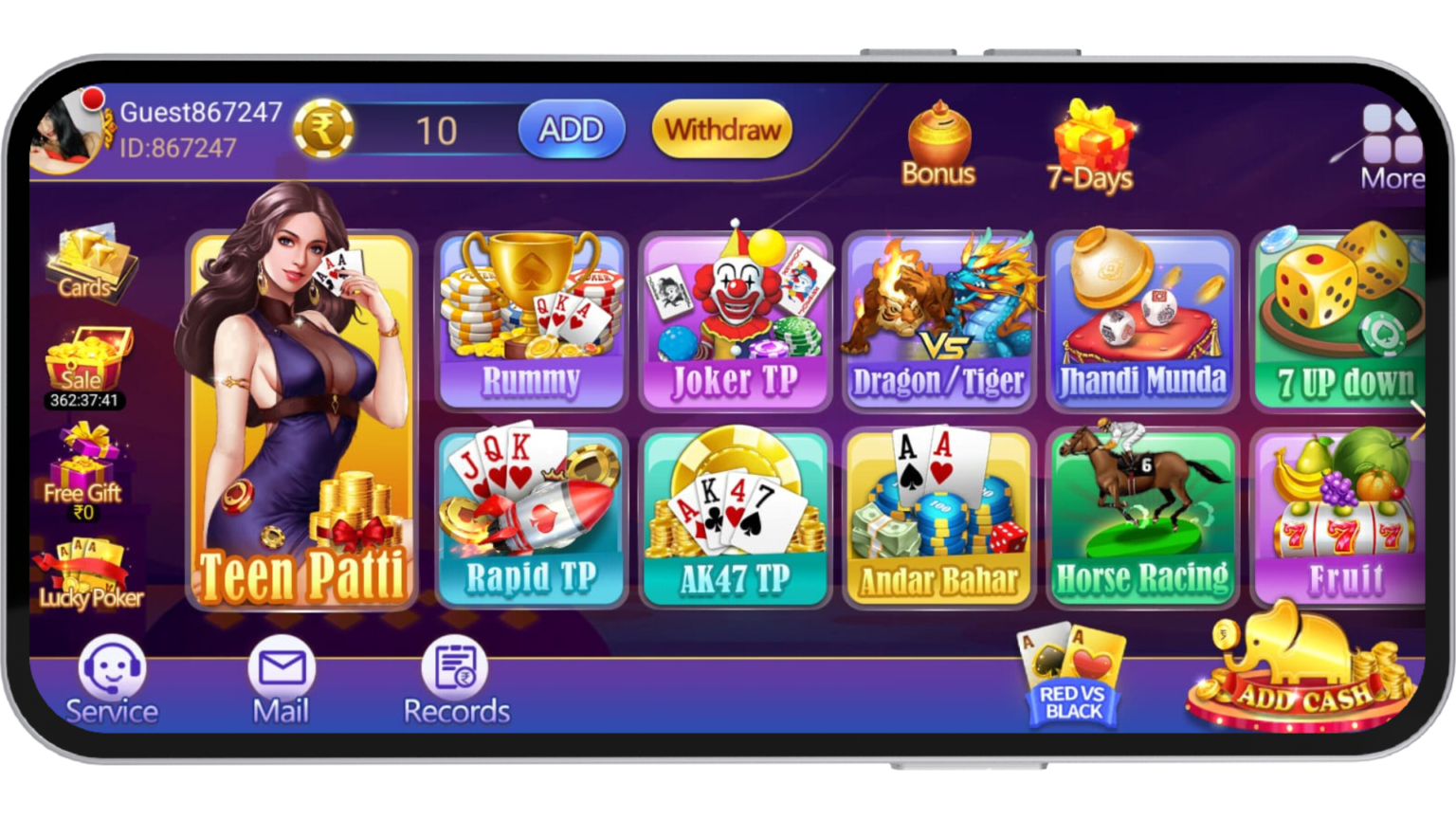 Rummy Lakshmi App | Bonus ₹71 | रमी लक्ष्मी ऐप | Withdraw ₹100 4 Lakshmi Rummy Application
