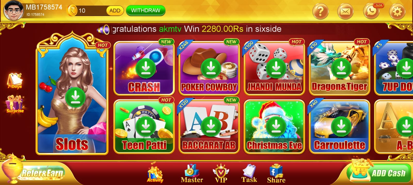 Teen Patti Trip App | Bonus ₹40 | तीन पत्ती ट्रिप ऐप | Withdraw ₹100 10 3 Patti Trip Application