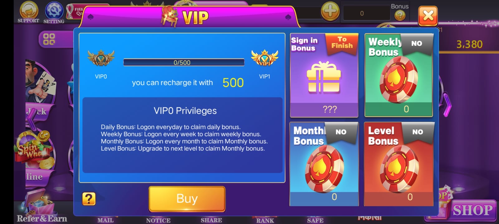 Rummy Yes Application