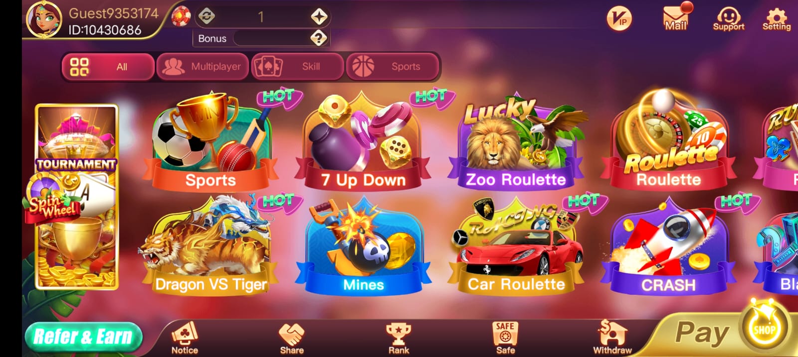 "Rummy Ola" APP