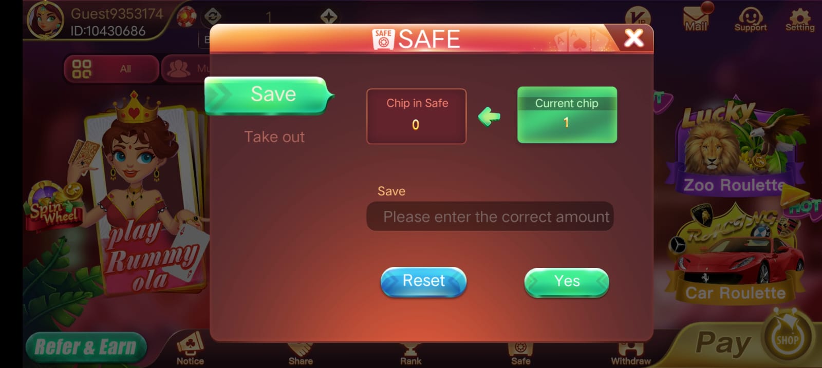 "Rummy Ola" APP