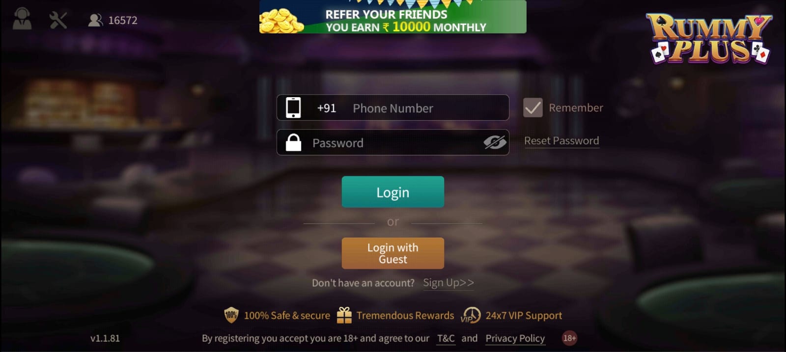 Rummy Plus App | Bonus ₹40 | रमी प्लस ऐप | Withdraw ₹100 3 Plus Rummy Apk
