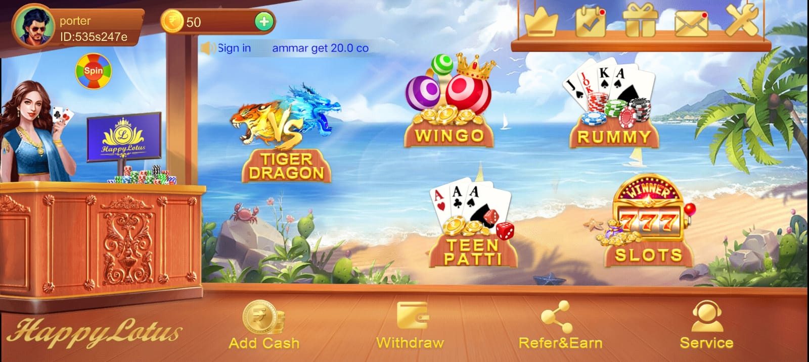 Happy Lotus Online Games