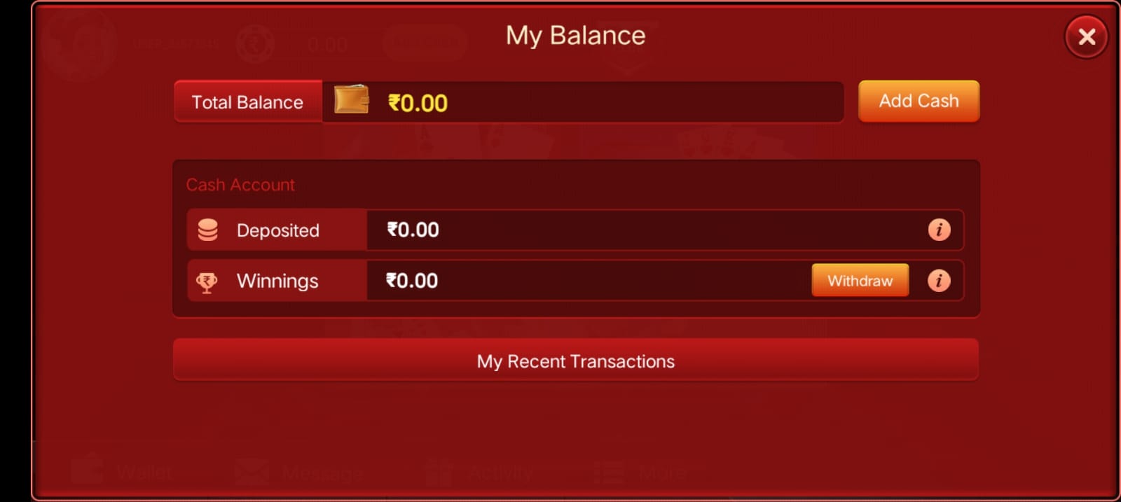 Rummy Soul Apk Allow Me To Withdraw Money