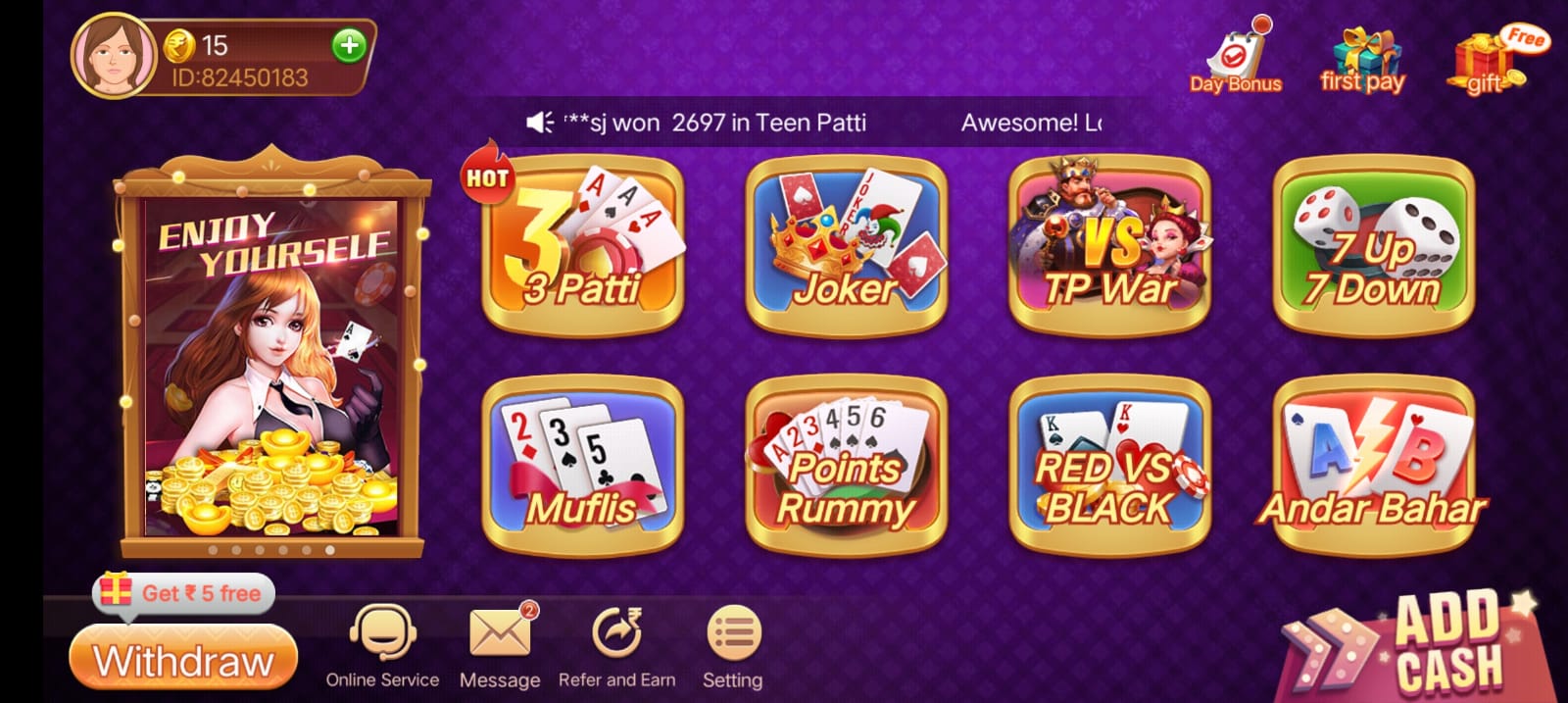 Teen Patti Tess Apk