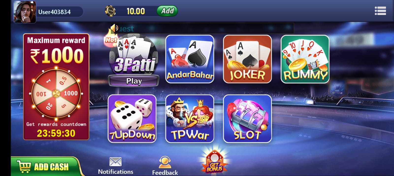 Teen Patti Casino App || Bonus ₹81 || तीन पत्ती कैसीनो ऐप || Withdraw ₹100 4 Teen Patti Casino Apk