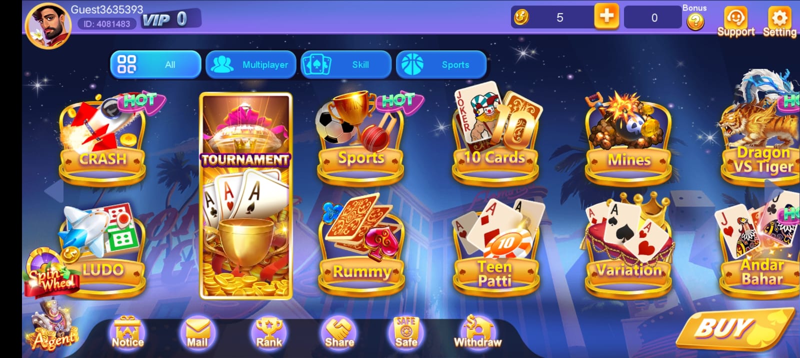 Teen Patti Lucky Application