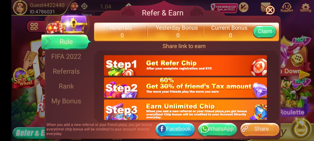 666 E App Download Now & Get Sign Up Bonus ₹51 | 666 E Apk 7 Refer & Earn in 666 E App