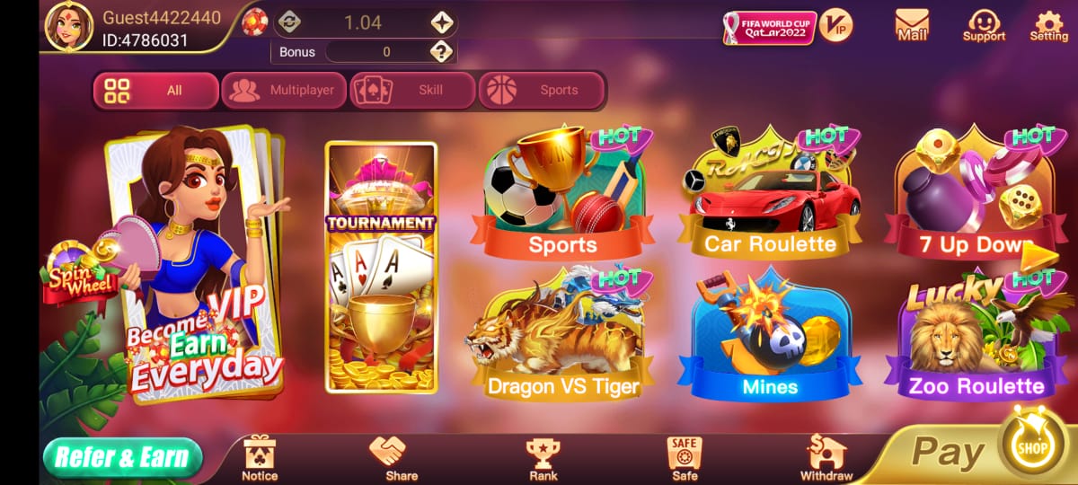 666 E App Download Now & Get Sign Up Bonus ₹51 | 666 E Apk 5 All Available Games In 666 E App