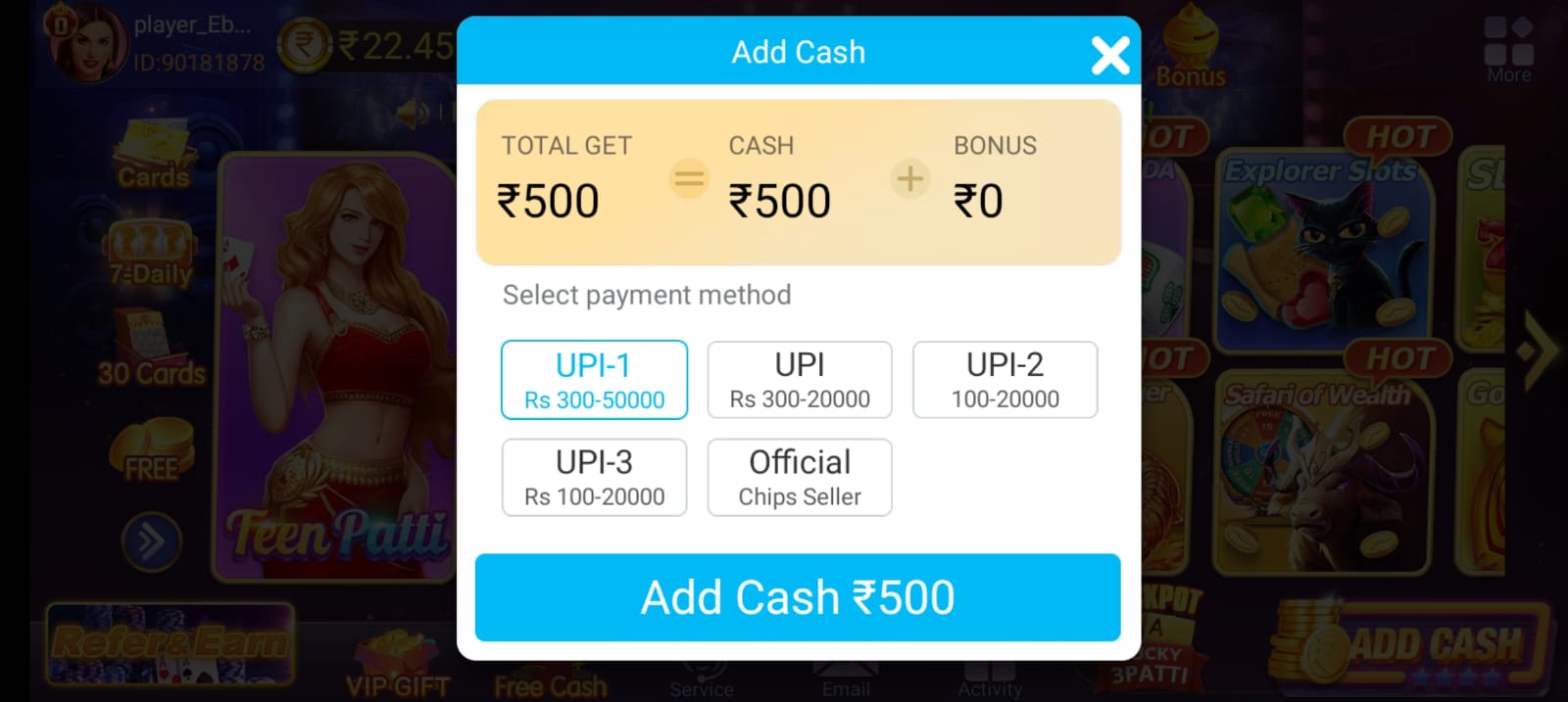 Teen Patti Salaar App | Bonus ₹31 | तीन पत्ती सलार एप | Withdraw ₹100 4 Salaar Teen Patti App