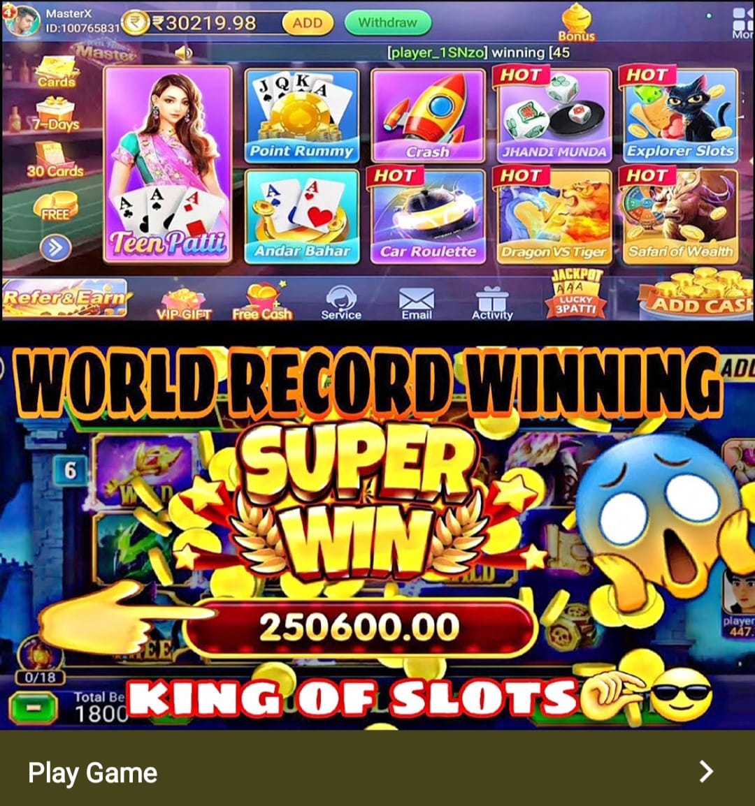 “TEEN PATTI MASTER MOD APP”